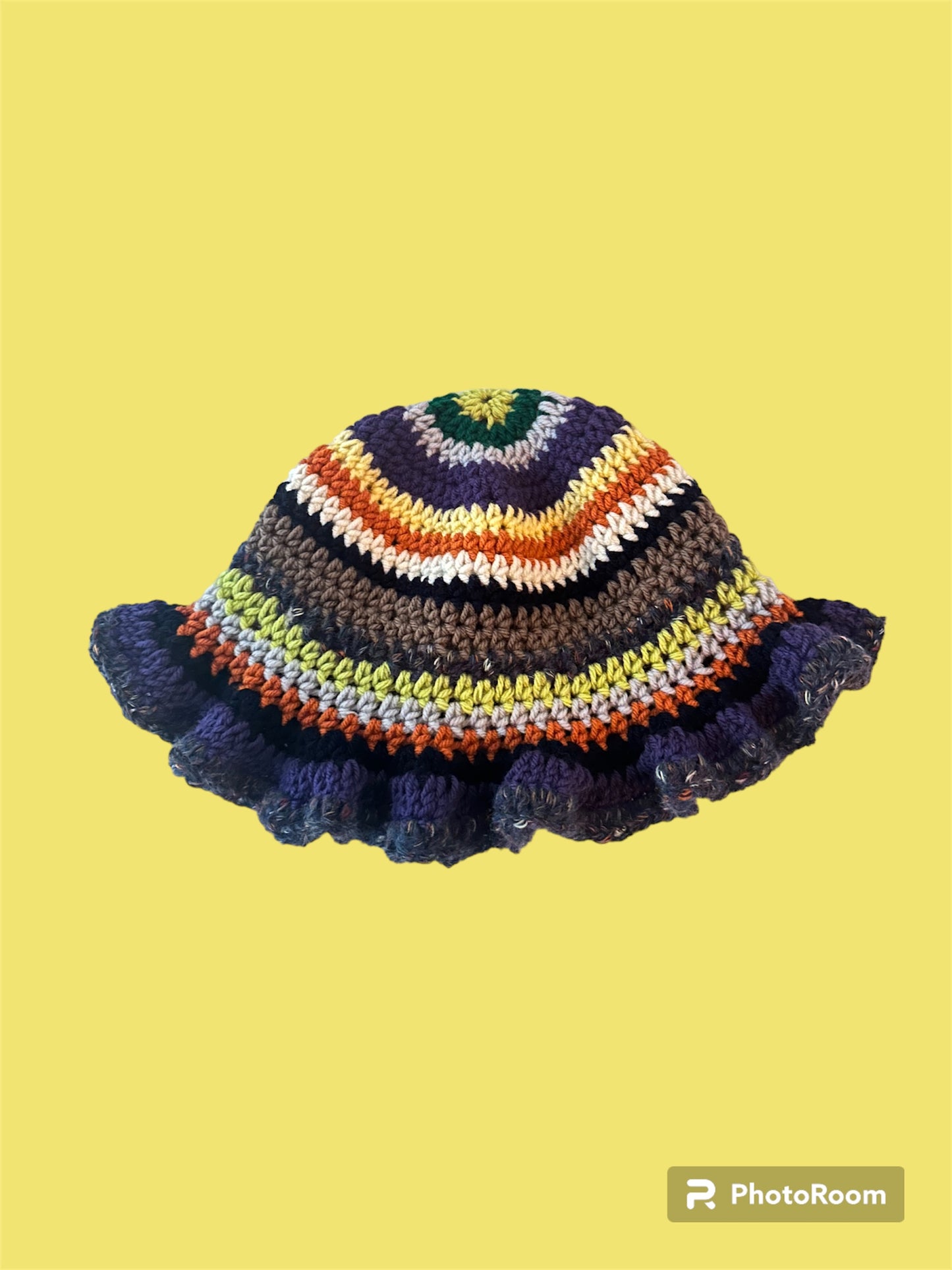 multicolor bucket hat