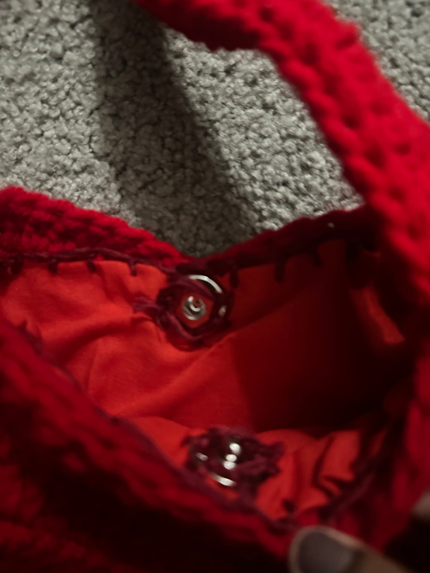 small heart shoulder purse