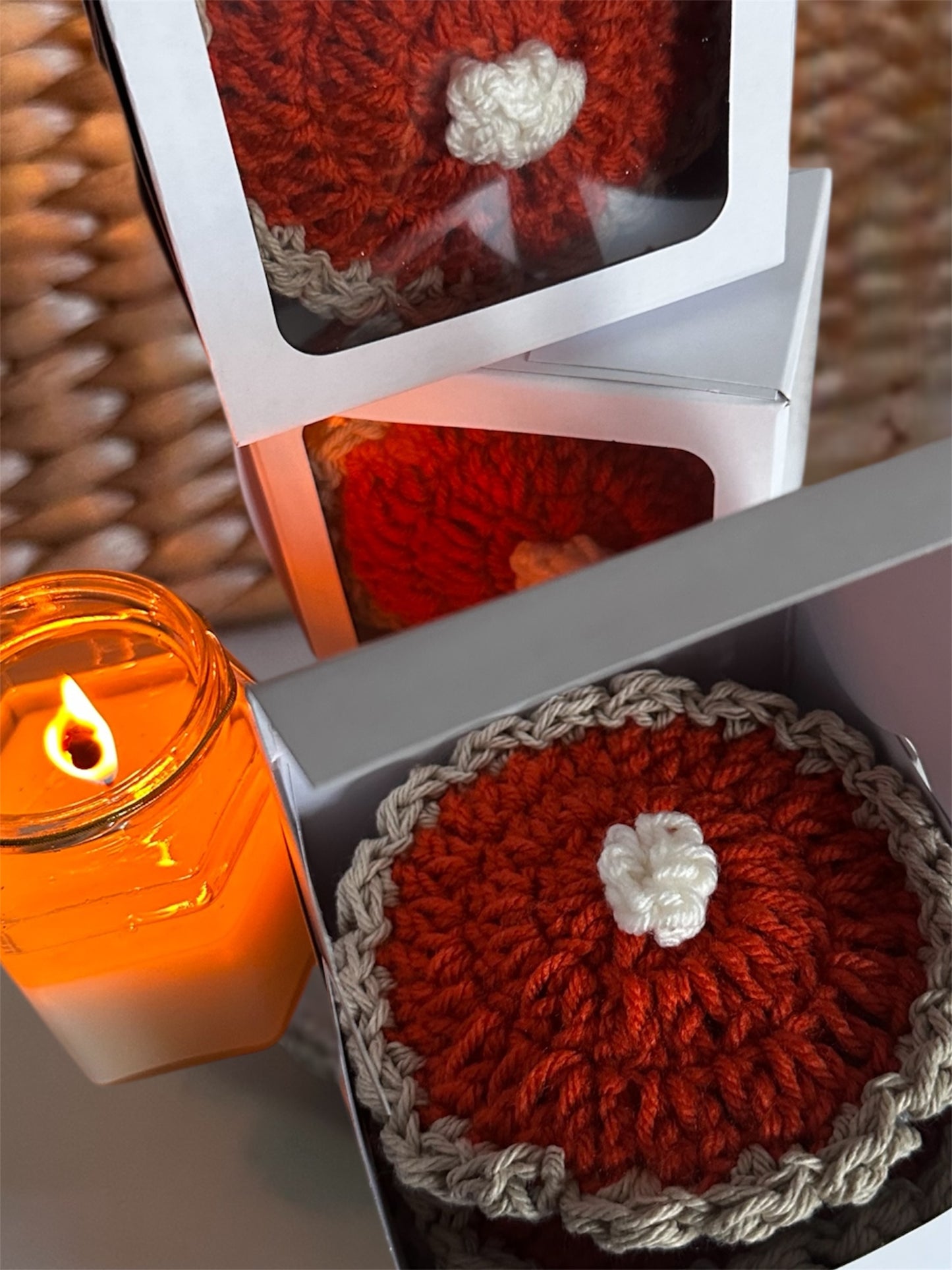 Sweet Potato Pie Coasters