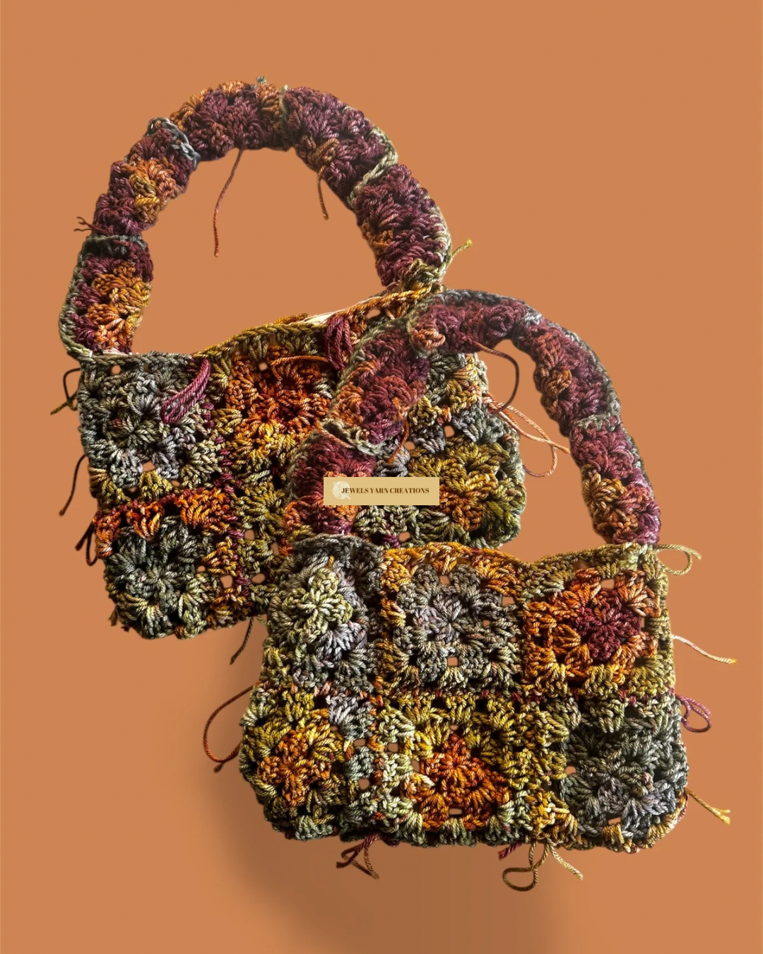 Granny Square Mini Shoulder Bag