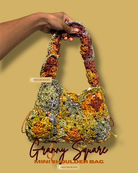 Granny Square Mini Shoulder Bag