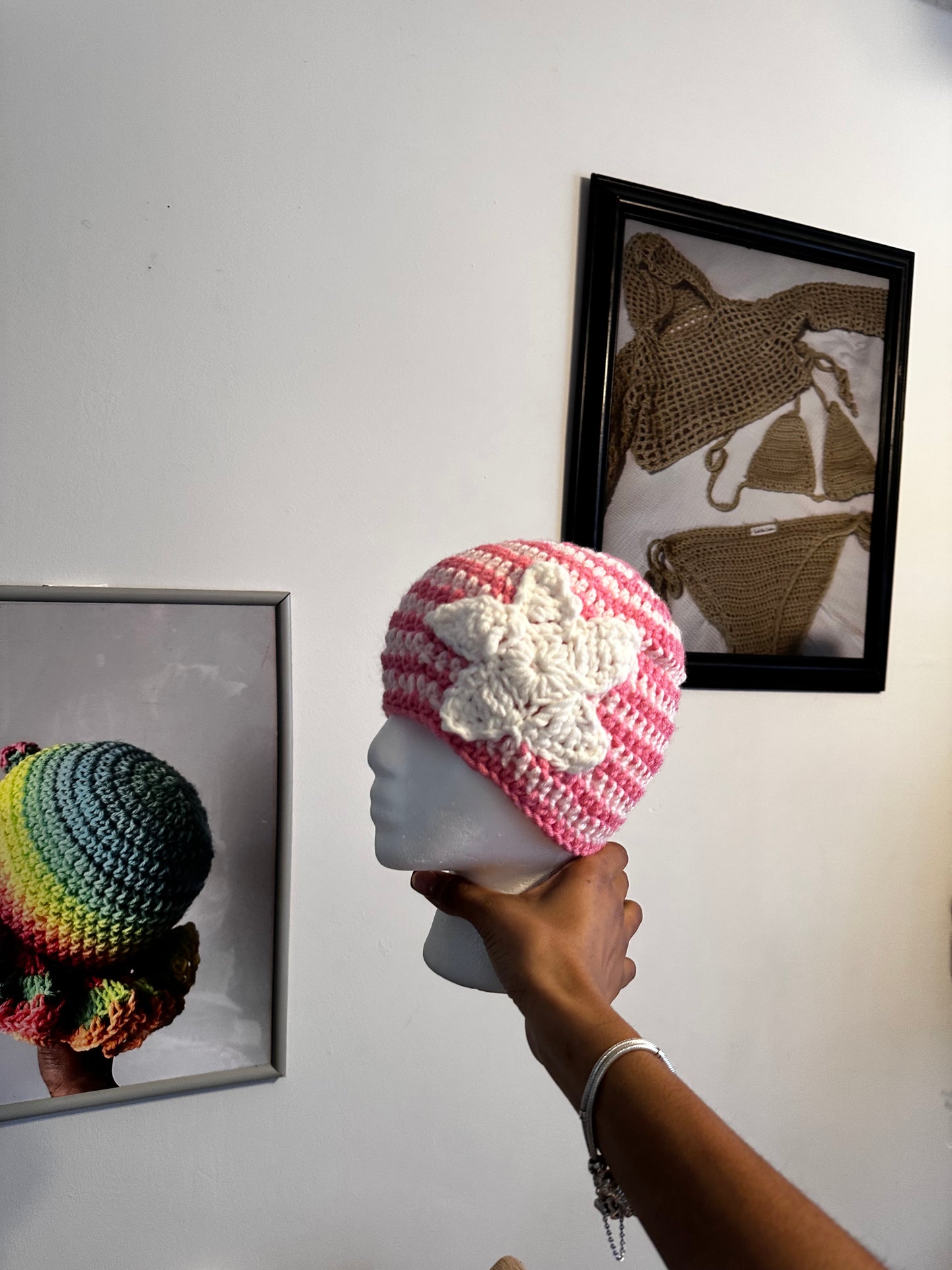 Star Girl Pink Beanie