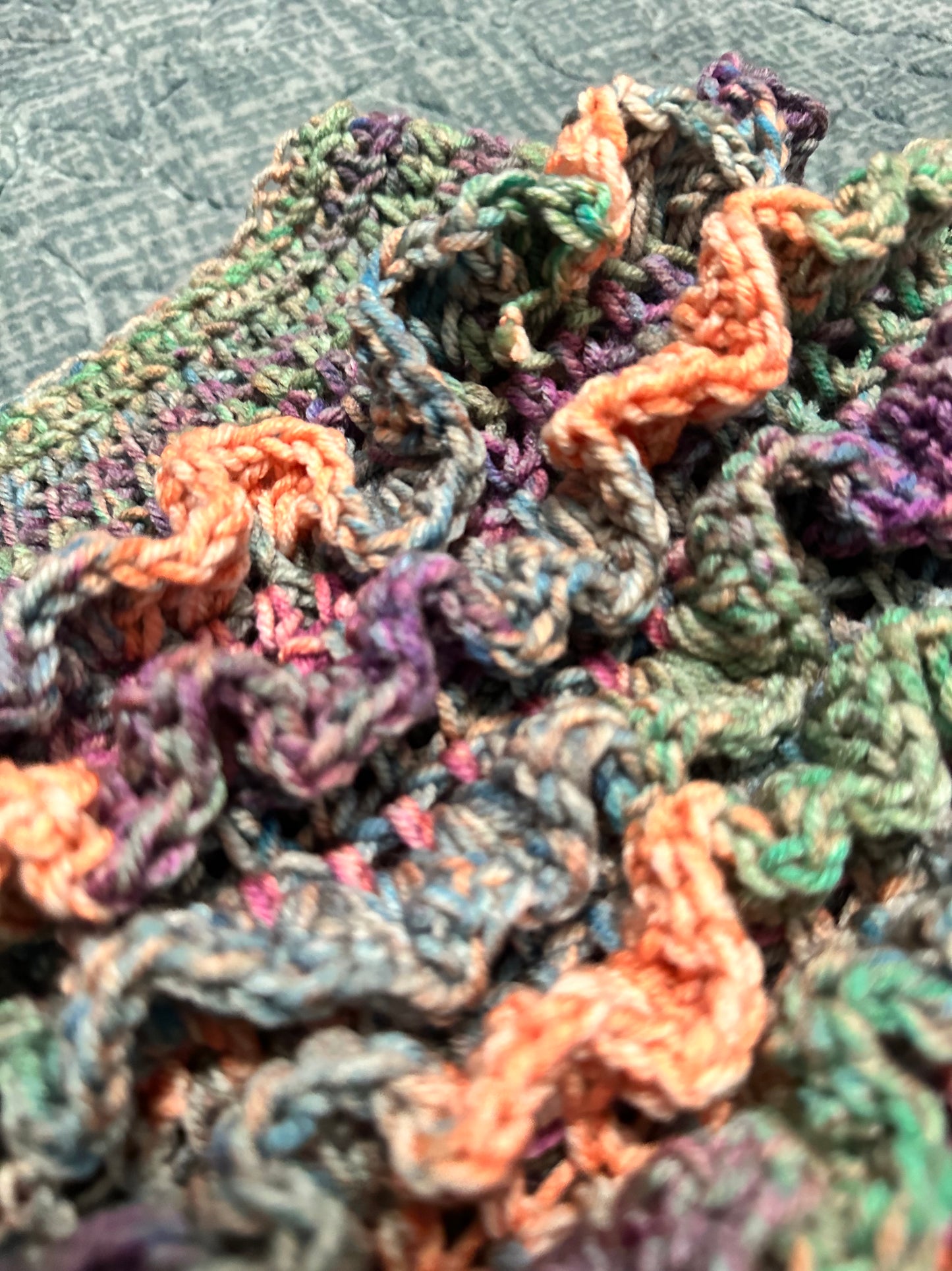 PATTERN! crochet mini ruffled skirt