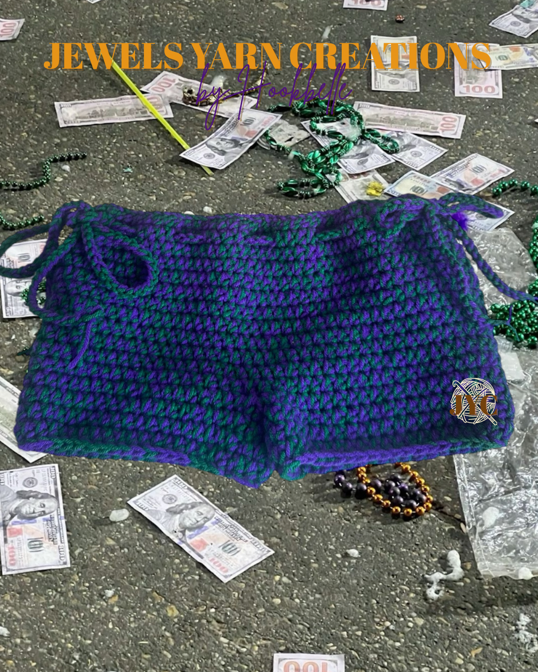 Mardi Gras Shoreline Shorts