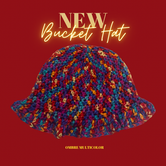 Multicolor Bucket Hat