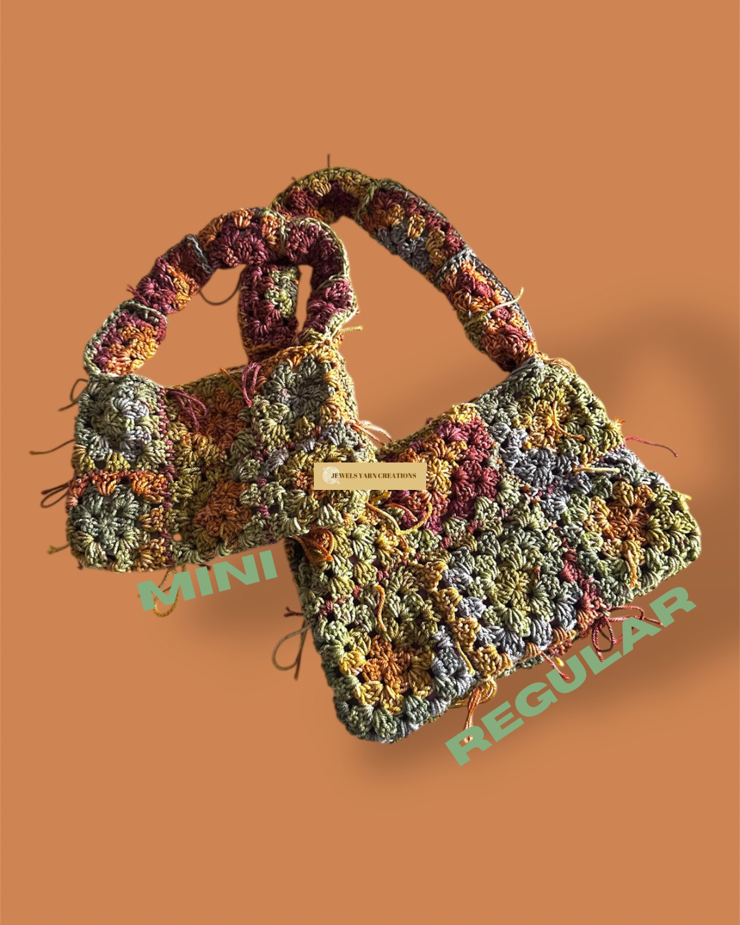 Granny Square Shoulder Bag