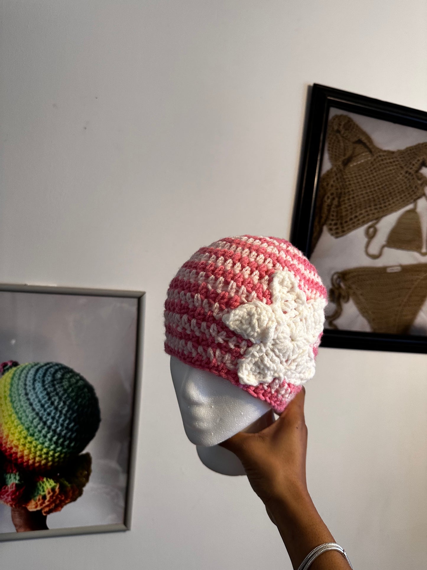 Star Girl Pink Beanie