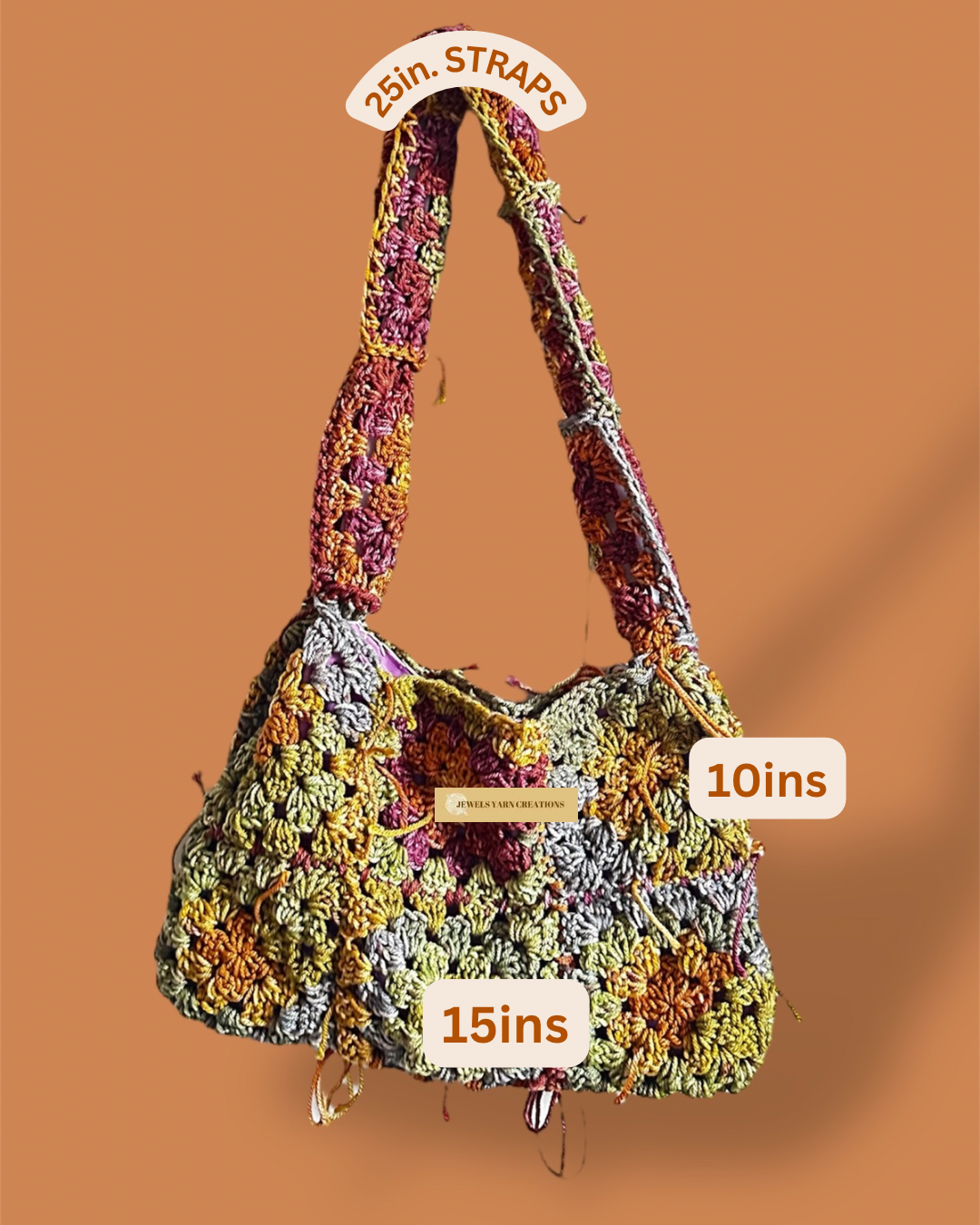 Granny Square Shoulder Bag