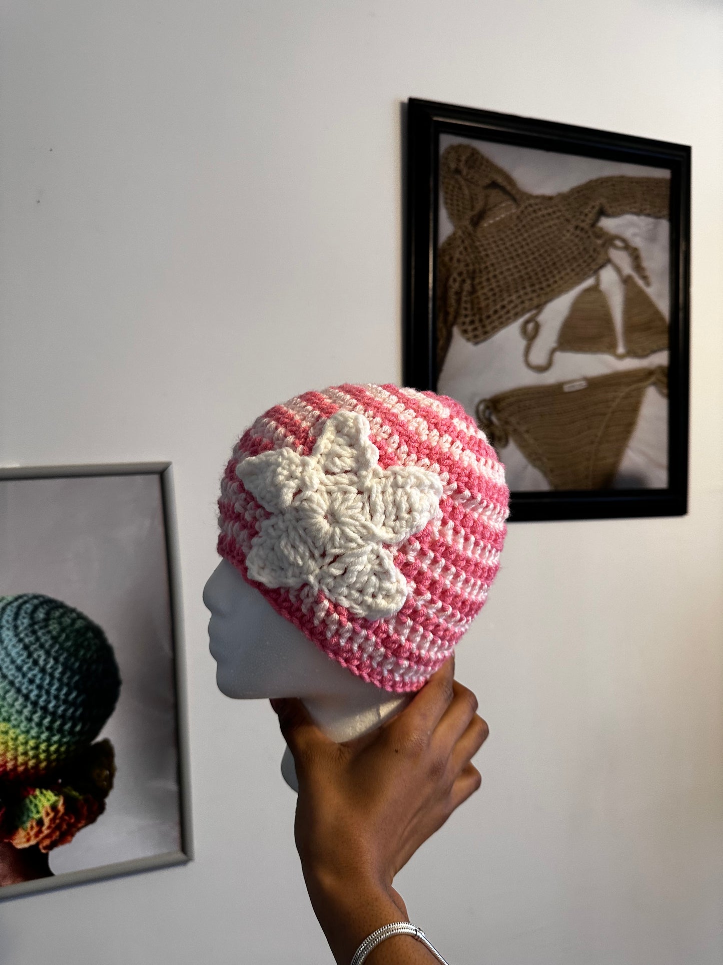 Star Girl Pink Beanie