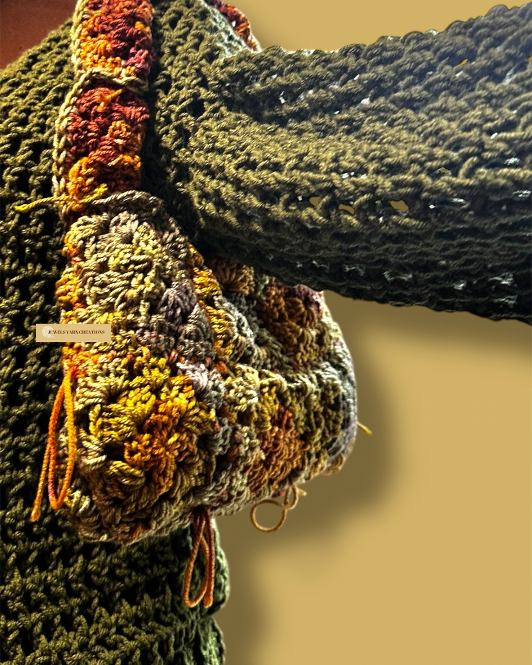 Granny Square Mini Shoulder Bag