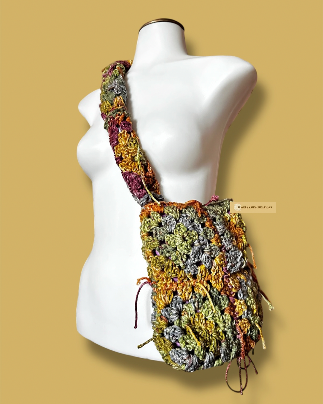 Granny Square Shoulder Bag