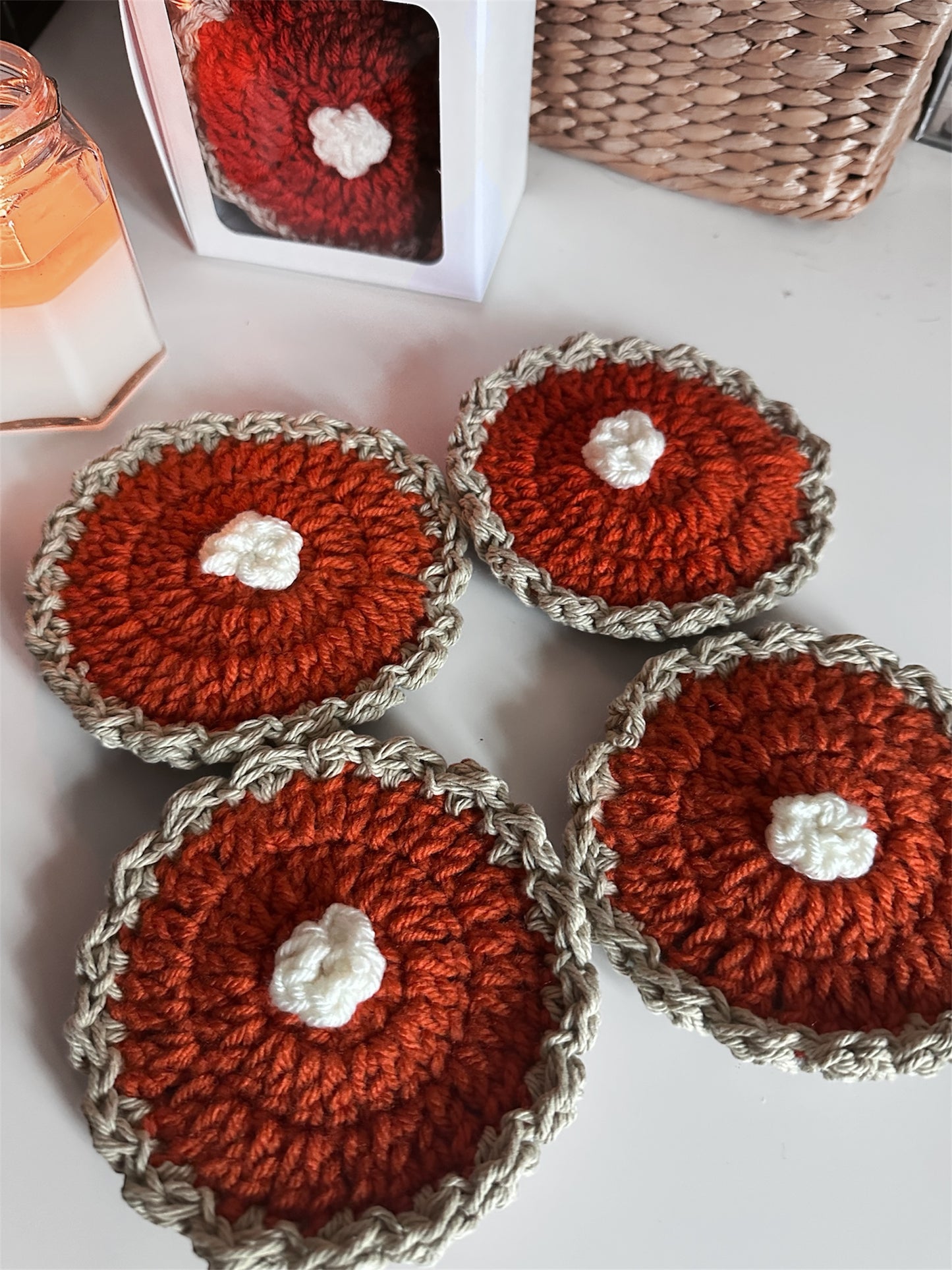 Sweet Potato Pie Coasters