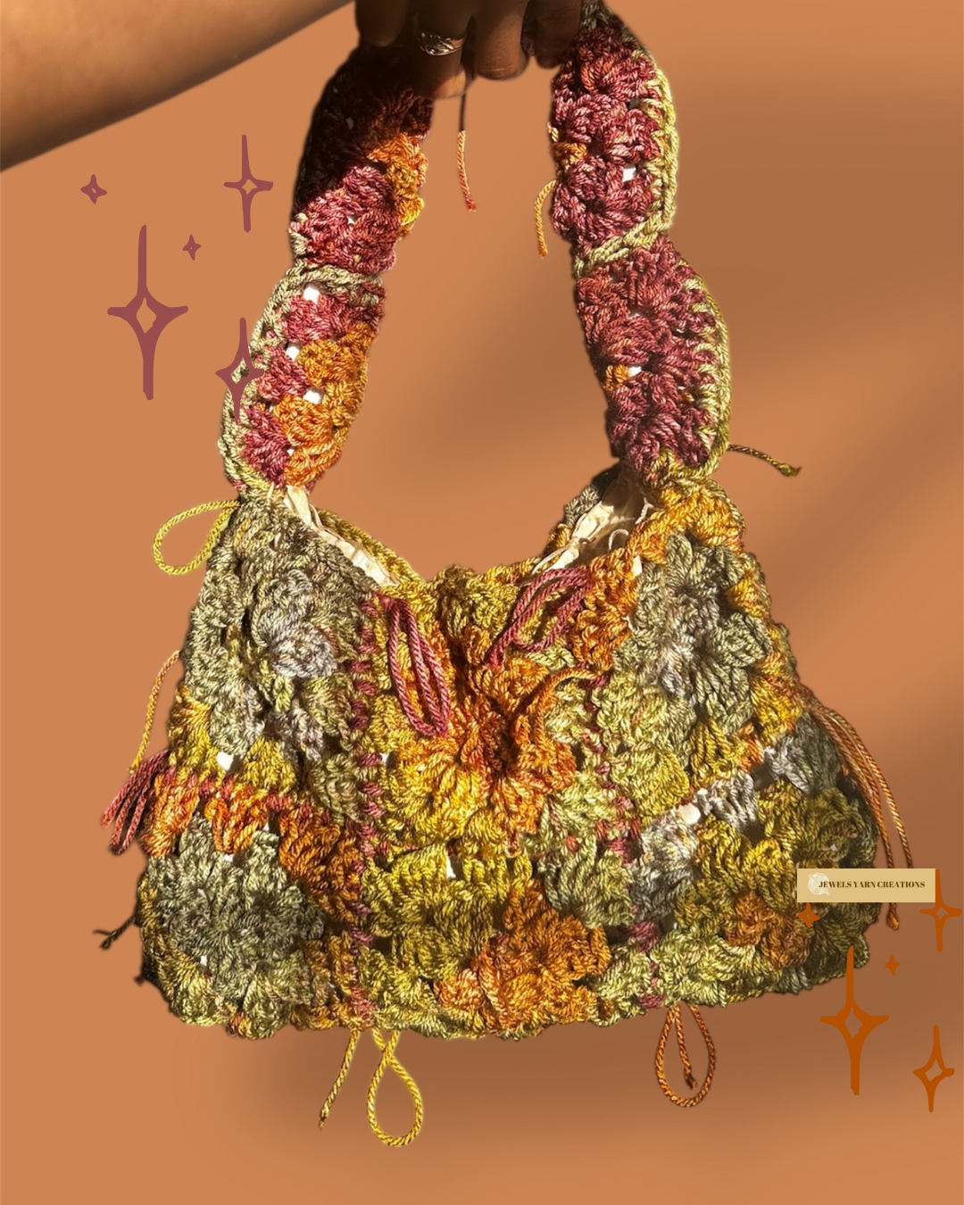 Granny Square Mini Shoulder Bag