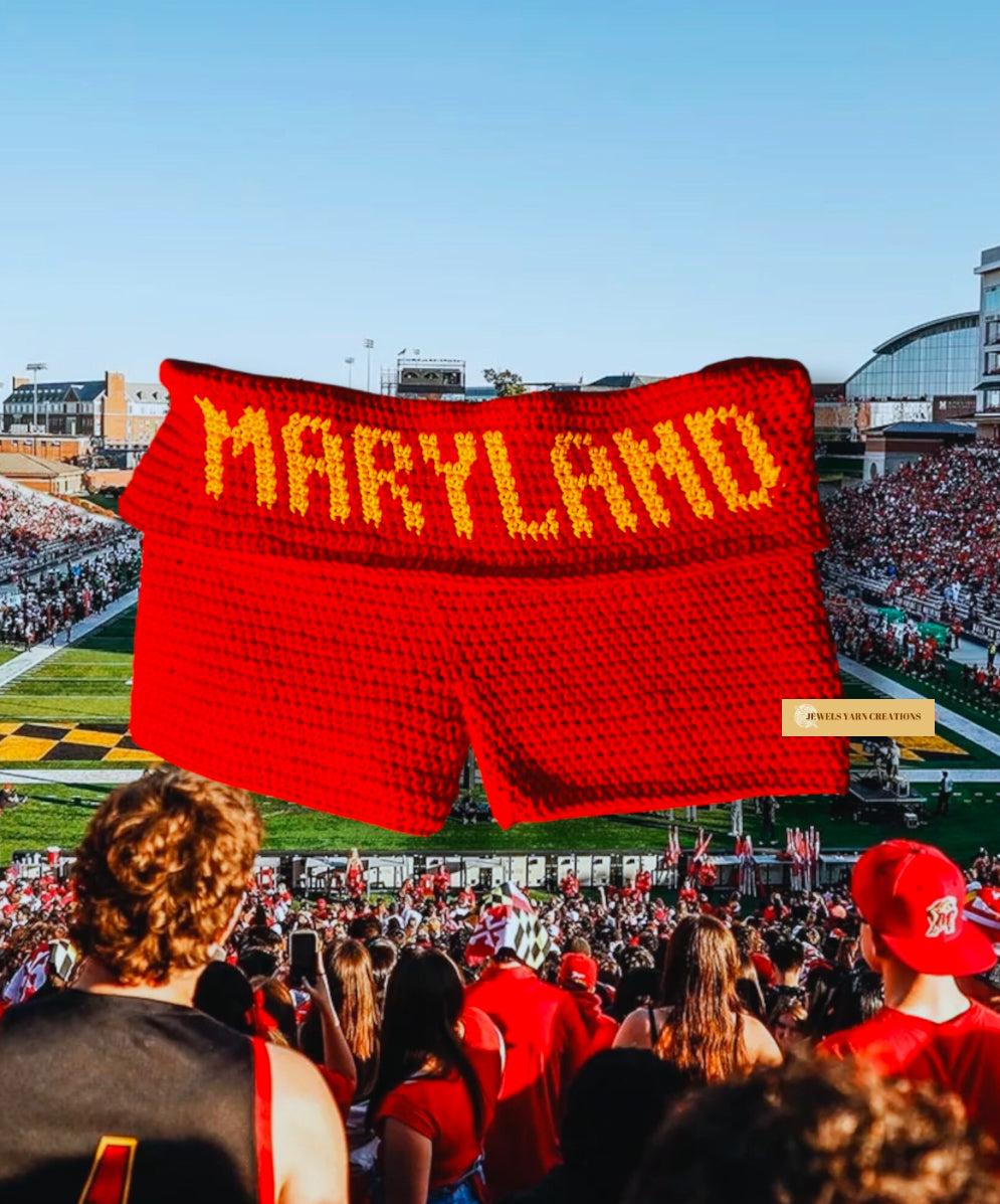 University Foldover Shorts