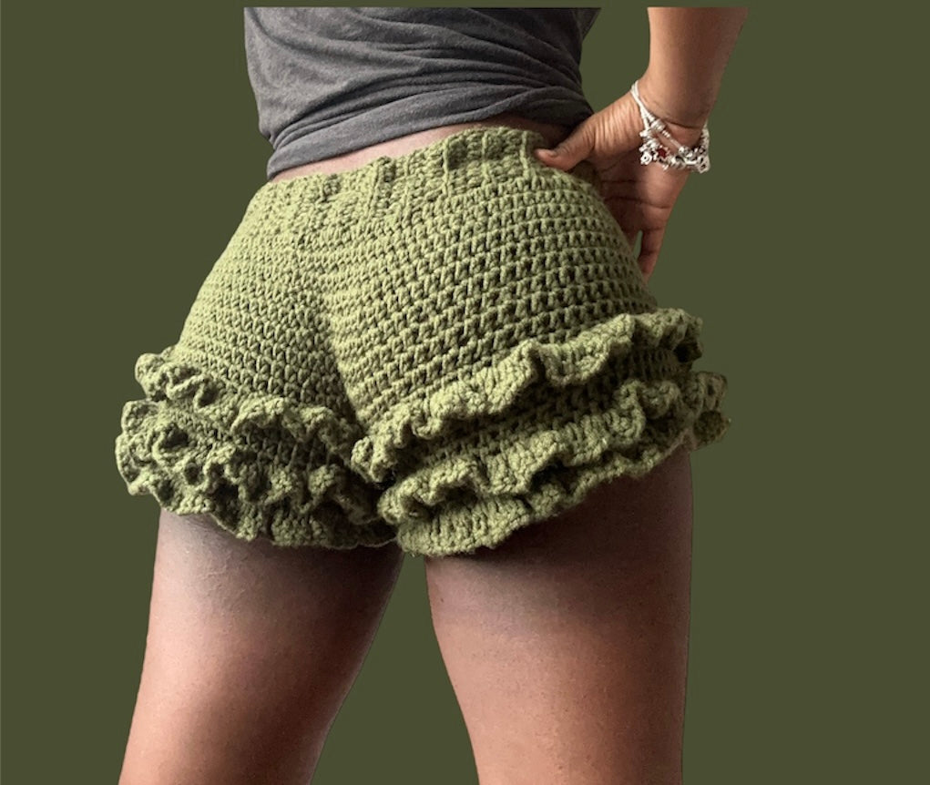 Ruffled Shorts