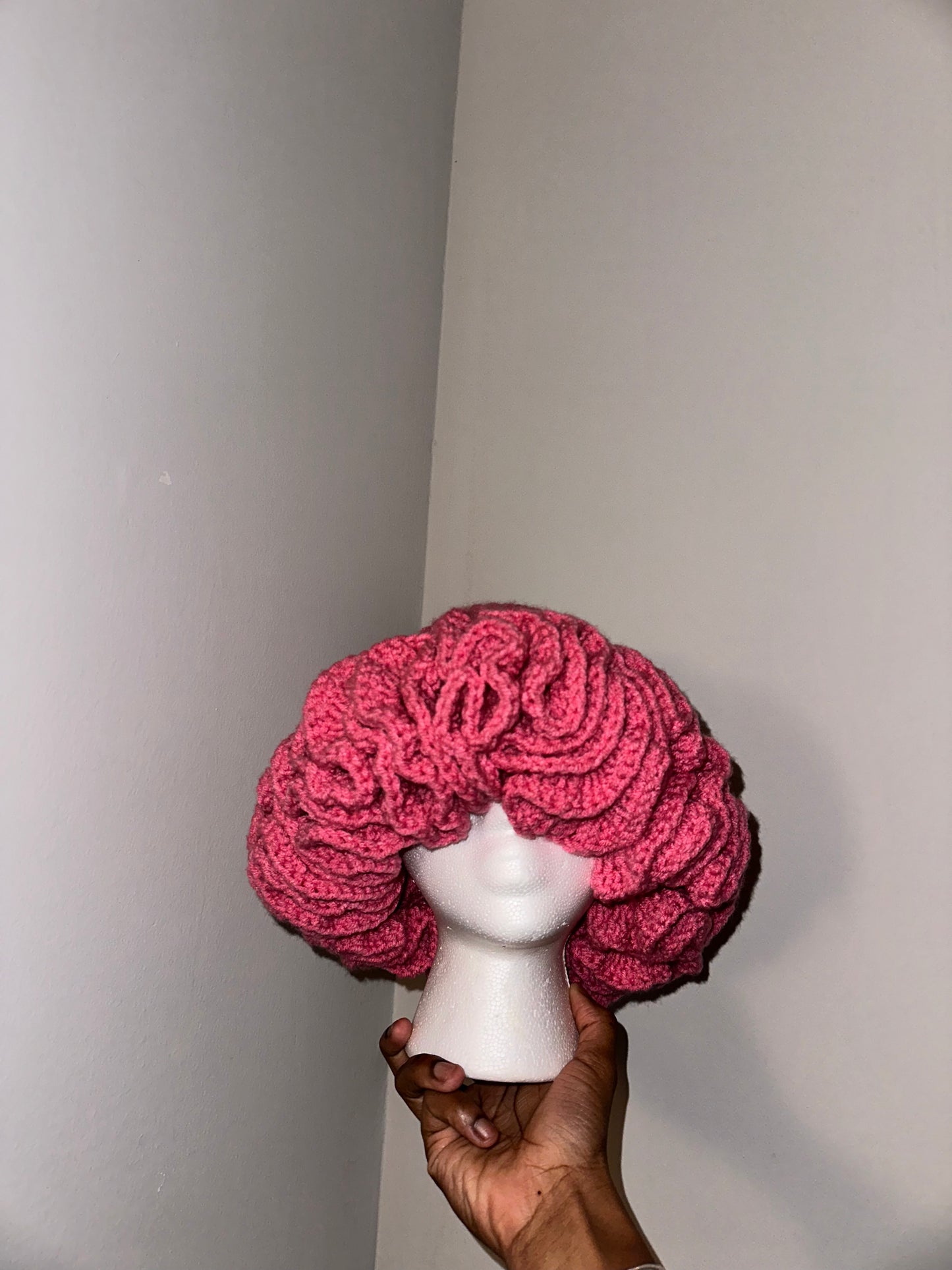 Solid Color Fluffy Bucket Hat