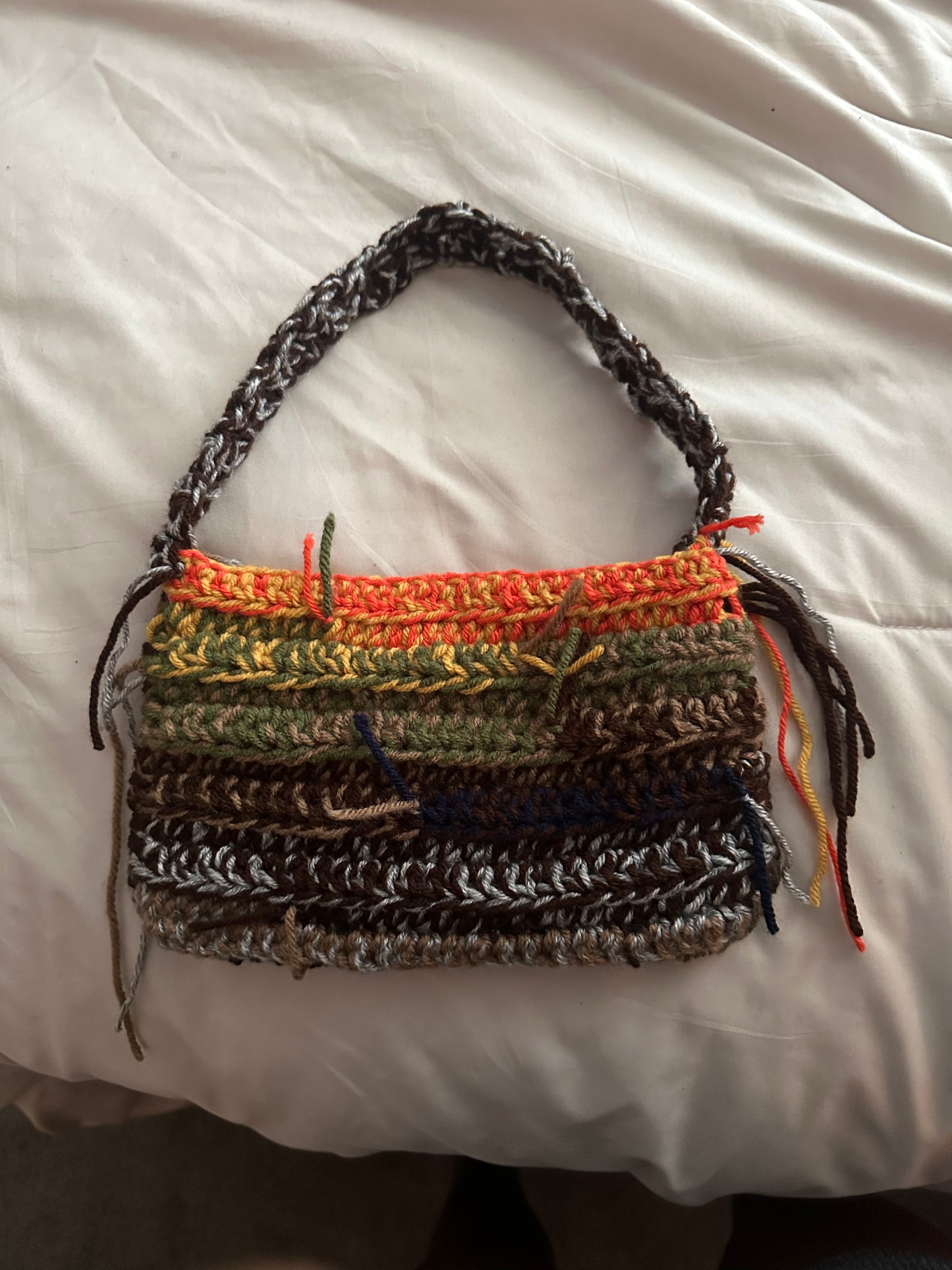 Scrappy Shoulder Purse
