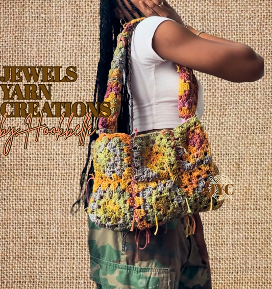 Granny Square Tote Bag