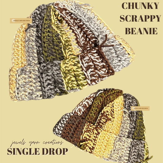 Single Drop Scrappy Beanie