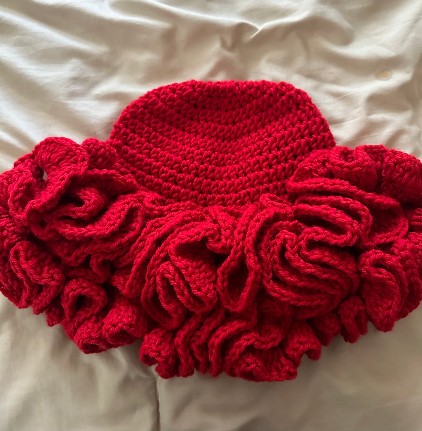 Solid Color Fluffy Bucket Hat