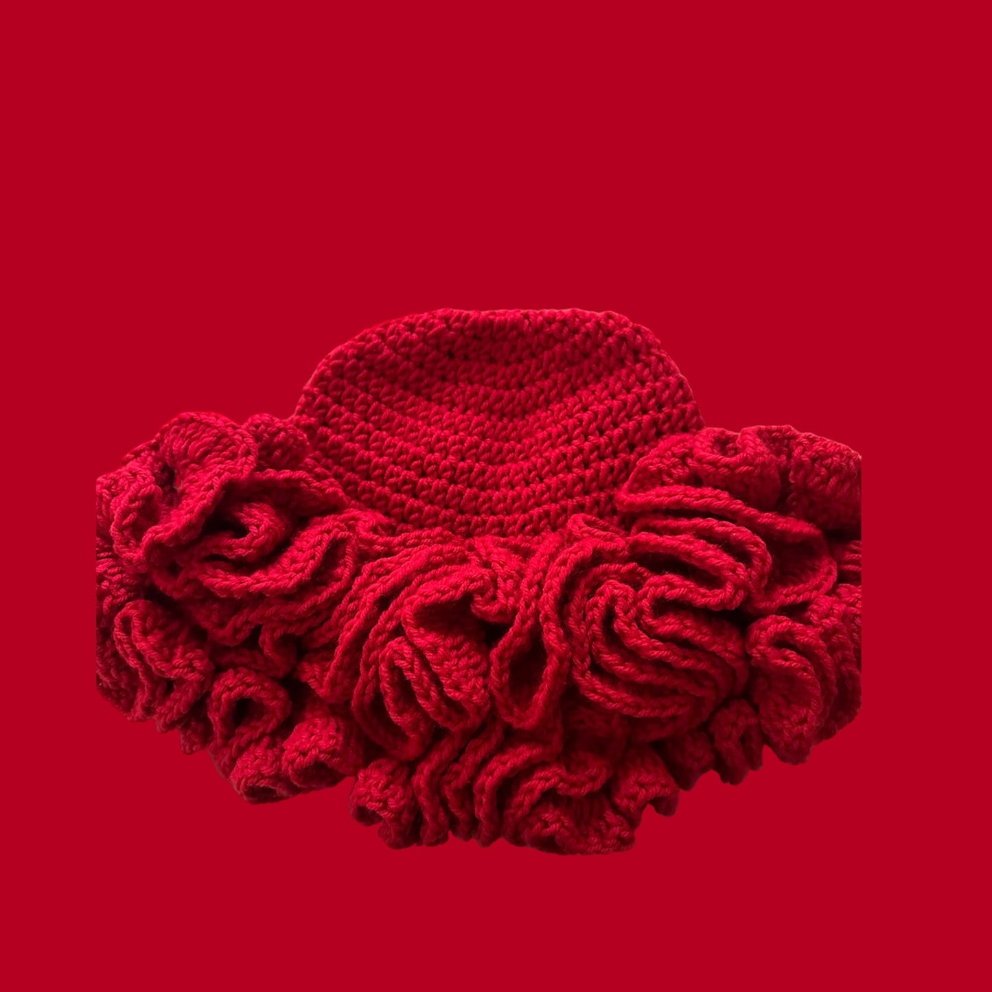 Solid Color Fluffy Bucket Hat