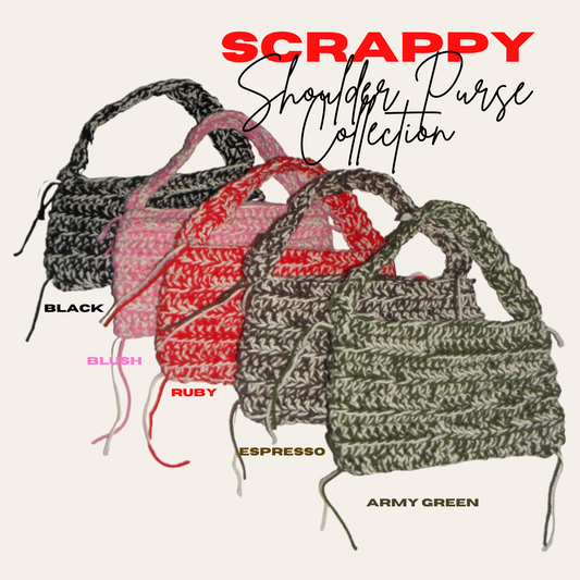 Scrappy Shoulder Purse